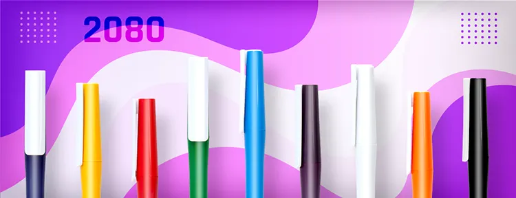 2080 Plastik Tükenmez Kalem
