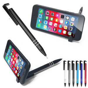 Telefon Standlı Metal Tükenmez Kalem