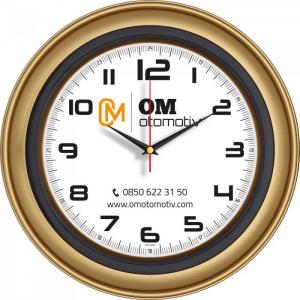 Plastik Duvar Saati ( Ø 40 cm )