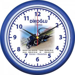 Plastik Duvar Saati ( Ø 28 cm )