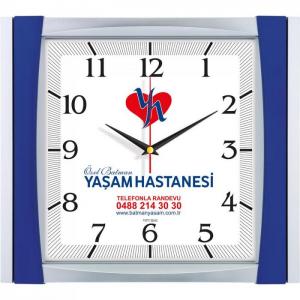 Plastik Duvar Saati ( 32,5 x 36,5 cm )