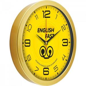 Metalize Duvar Saati ( Ø 30 cm )