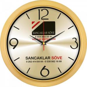 Plastik Duvar Saati ( Ø 35 cm )
