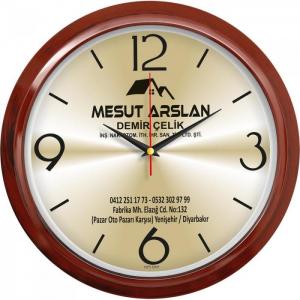 Plastik Duvar Saati ( Ø 35 cm )