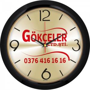 Plastik Duvar Saati ( Ø 35 cm )